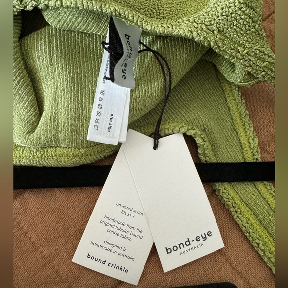 NWT Bond Eye Crinkle One Piece Swimsuit - Picture 5 of 5